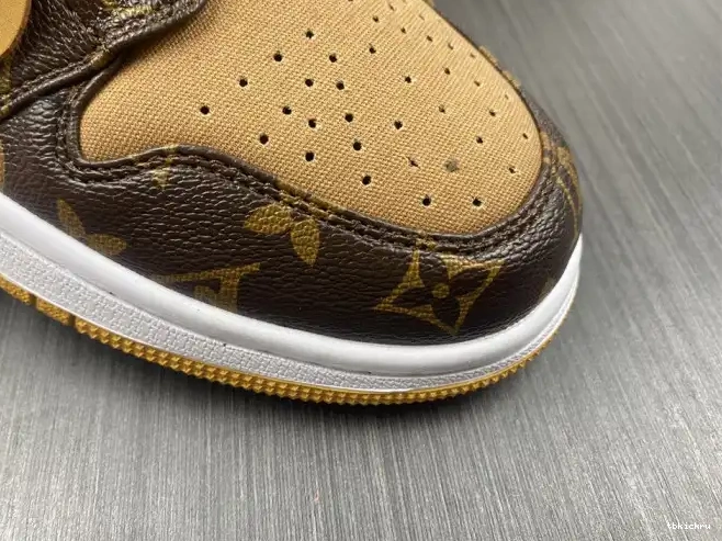 Reps TBkick x AJ1 LOW Air Off-Louis 1 Jordan OW 0617